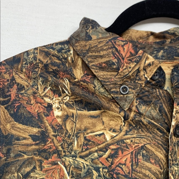 Legacy Falls Outfitters Deer Camo Shirt Large - Picture 4 of 8